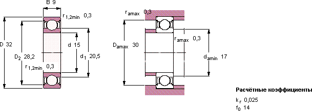 Подшипник 6002-2Z