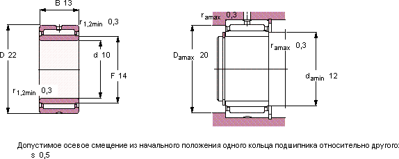 Подшипник NA 4900
