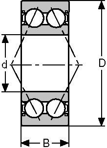 Подшипник 3003-2RS