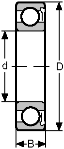 Подшипник 6322-Z