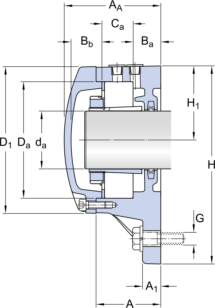 Подшипник FNL 512 A