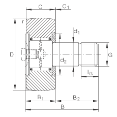 Подшипник KR16